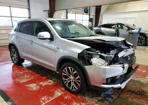 2017 Mitsubishi Outlander Sport Es z USA, uszkodzony, nr VIN JA4AP3AU2HZ007469